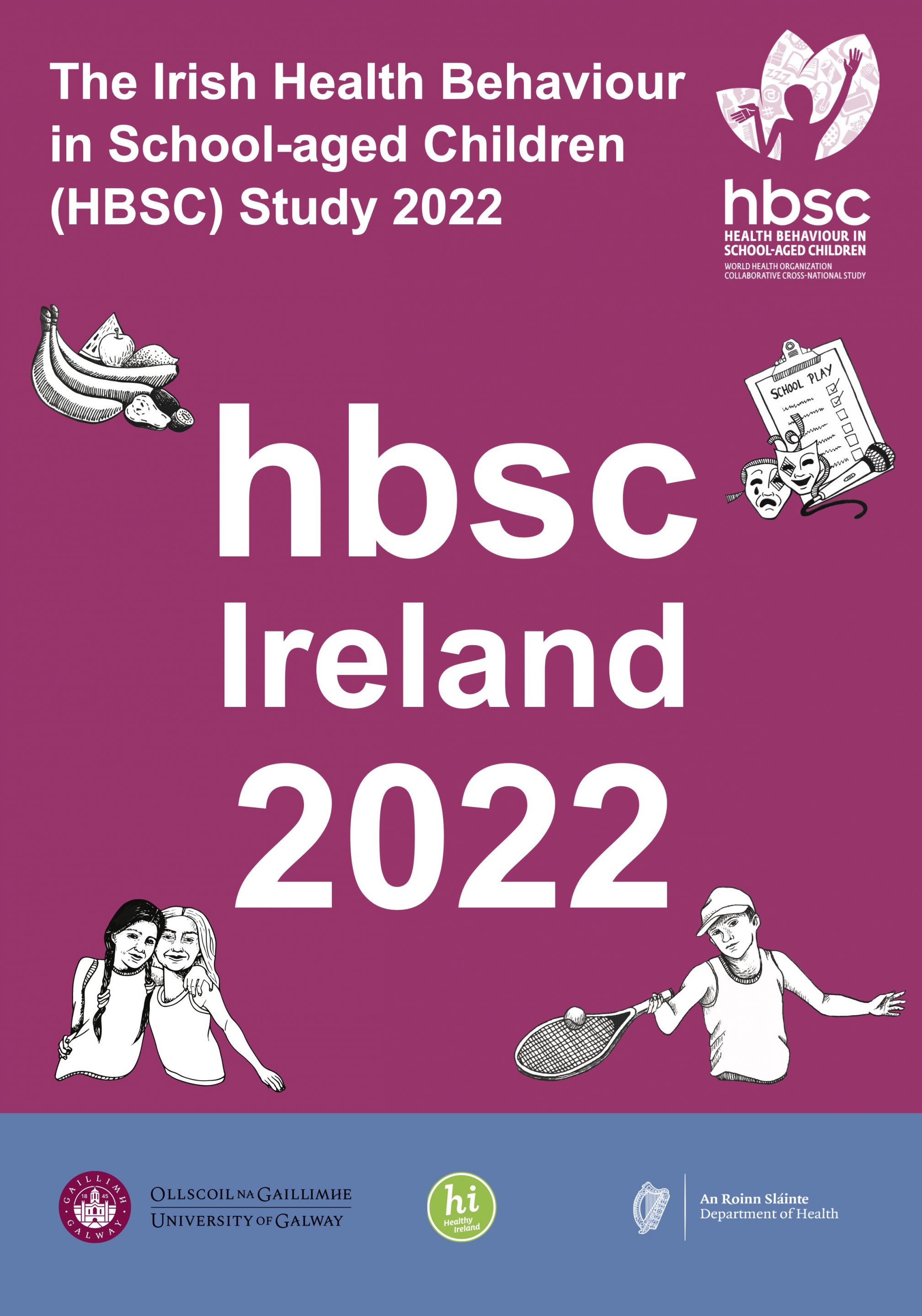 Cover of the 2022 HBSC Ireland national report