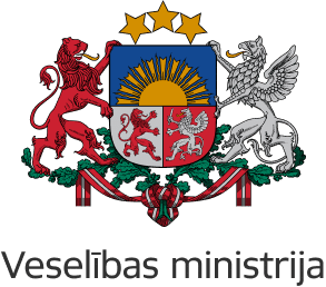 Latvian Ministry of health logo