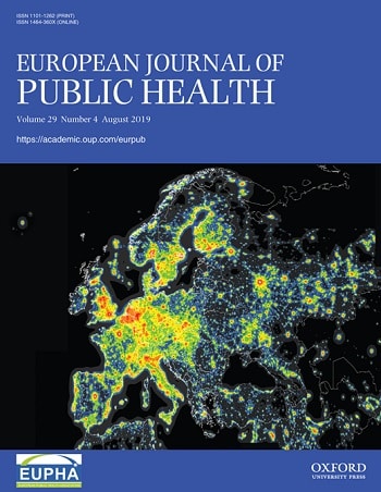 European Journal of Public Health cover